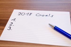New Year Resolutions for patients on their fertility journey. Fertility Goal Checklist for the New Year.